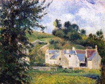 卡米耶 畢沙羅 Houses of l'Hermitage, Pontoise 卡米耶 畢沙羅 Houses of l'Hermitage, Pontoise